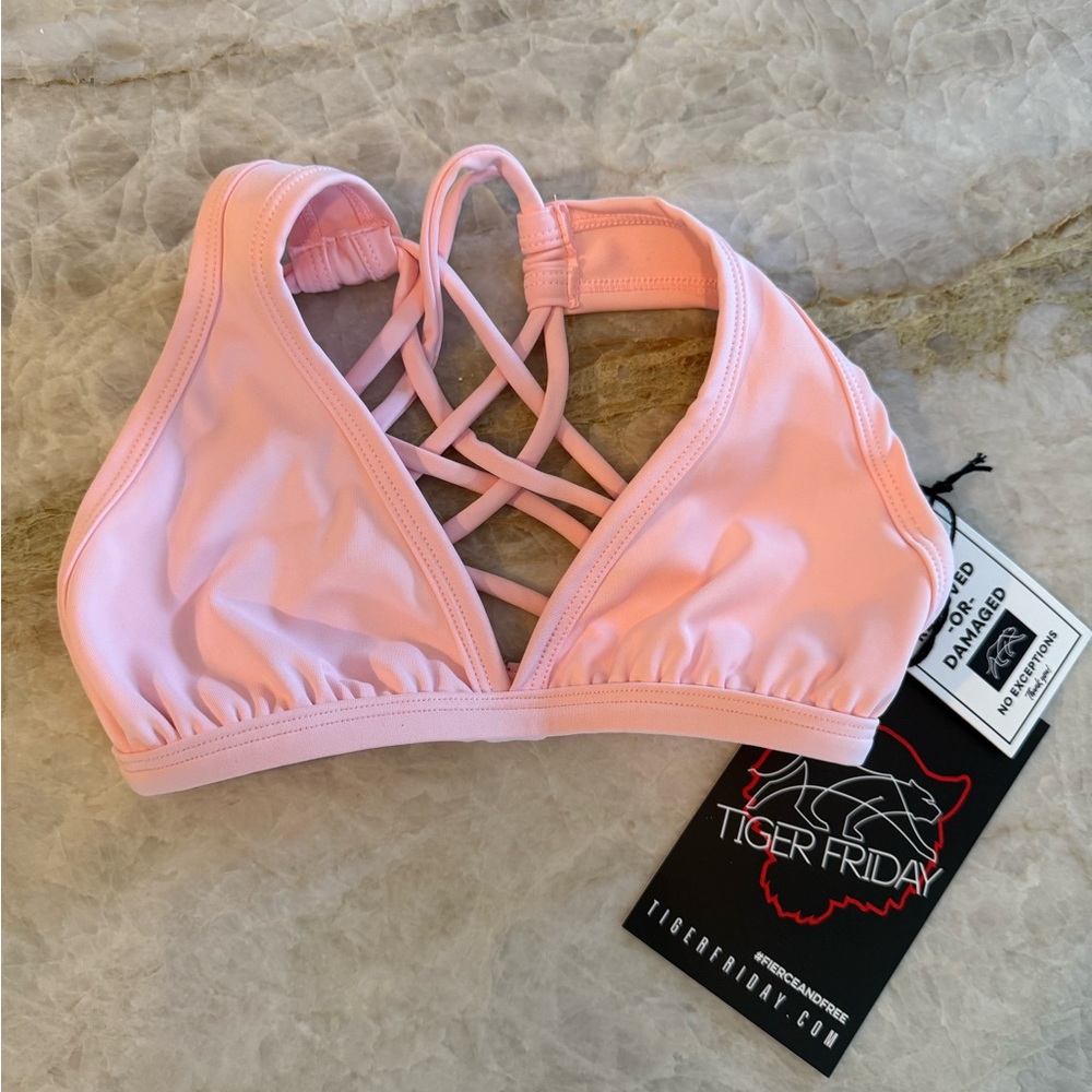 Tiger Friday Hampton Bralette- peony